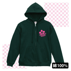 オーセンティックジップパーカー